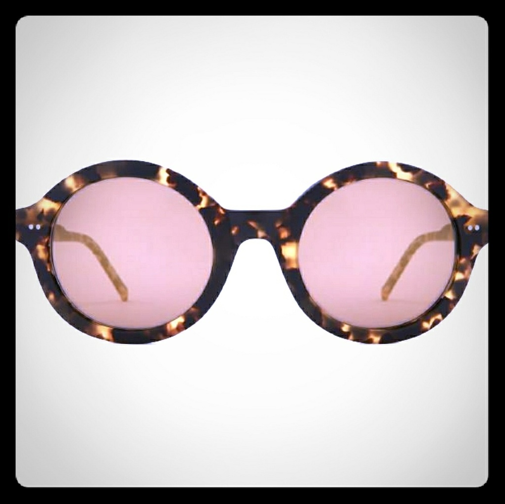 Kaibosh about a round sunglasses Brown demi